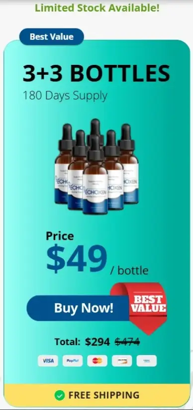 EchoXen six bottle best value package deal